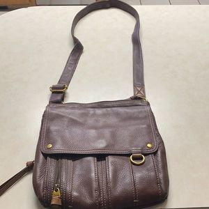 Fossil brown Morgan Traveler